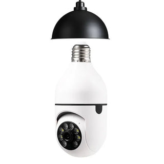 WiFi CAMERA 1080P Bulb 4X Zoom Camera E27 Home 5GWiFi Alarm Monitor Phosgene