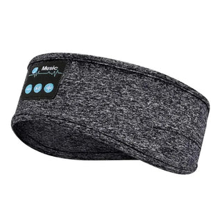 Wireless Bluetooth V5.0 Sports Headband With Music Call Stereo Shading Sleep Headband Phosgene