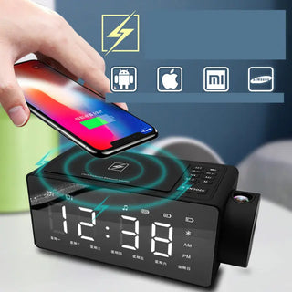 Wireless Charging New Home Smart Speaker Clock Phosgene