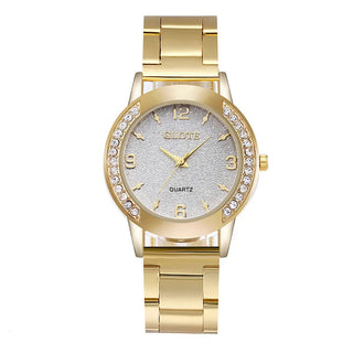 Women's Fashion Diamond Case Quartz Watch Phosgene