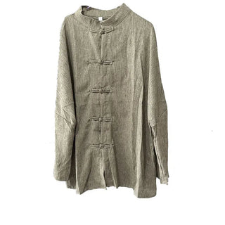 Women's Loose Fitting Chinese Style Cool Feeling Shirt Phosgene