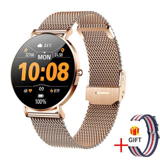 T8 Women's Thin Smart Call Watch Heart Rate And Blood Pressure Monitoring Phosgene