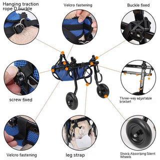 Pet Disabled Dog Wheelchair Scooter - Phosgene