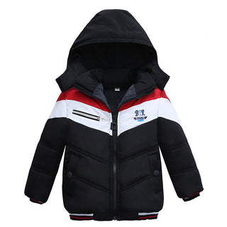 Long Sleeved Hooded Padded Jacket For Boys - Phosgene