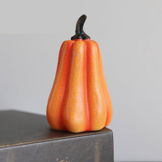 New Halloween Pumpkin Lantern Simulation Pumpkin LED Candle Lamp Resin Luminous Pumpkin - Phosgene