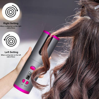 Curling Iron USB Wireless Multifunctional Charging Curler - Phosgene