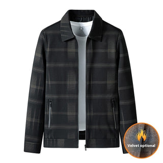 Men's Turn-down Collar Coat Autumn And Winter - Phosgene