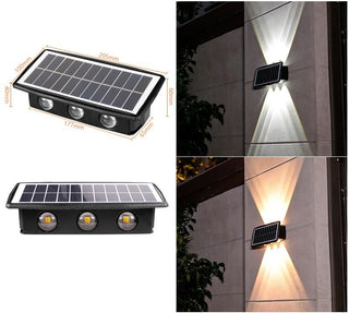 Solar Outdoor Wall Lights Waterproofing - Phosgene