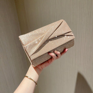 Gold Fashion Envelope Clutch Phosgene