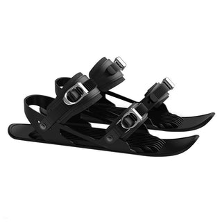 Mini Ski Skates Portable Short Skiboard Adjustable Skates Shoes For Snow - Phosgene