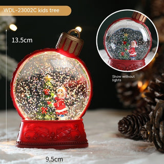 Christmas Holiday Decorations Luminous Simulation Flat Light LED Decoration Scene Layout Flame Light Home Decor - Phosgene