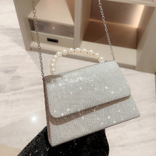 Women's Rhinestone Banquet With Evening Dress Small Bag - Phosgene