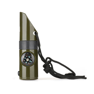 Outdoor Professional Seven-in-one Multifunctional Survival Whistle Phosgene