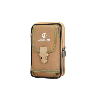 Oxford Cloth Waterproof Snap Phone Bag - Phosgene