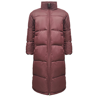 Women's Fashion Zipper Cotton Coat With Solid Color Warm - Phosgene