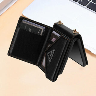 Flip5 Side Zipper Card Holder Foldable Screen Phone Case Z Flip4 Flip Phone Case - Phosgene