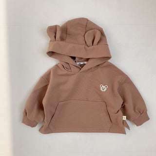 Children's Autumn Bear Hooded Sweatshirt - Phosgene