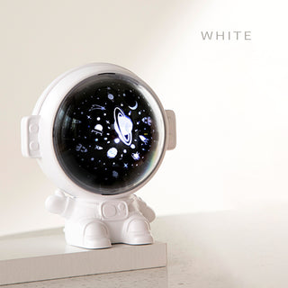 Galaxy Star Projector Starry Sky Night Light Astronaut Lamp Room Decr Gift Child Kids Baby Christmas Spaceman Projection - Phosgene