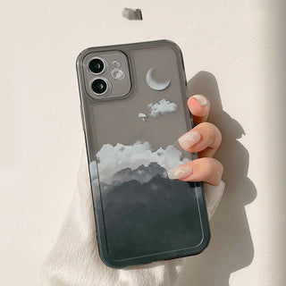 Late Night Cloud Gradient Mobile Phone Case Cover - Phosgene