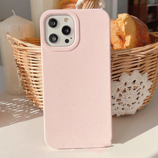 Fully Degradable Phone Case Suitable For Apple IPhone 14 Pro Max Wheat Straw Protective Case - Phosgene