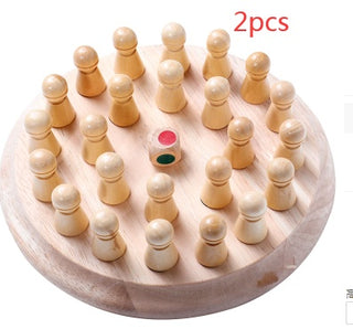 Children's Wooden Educational Toys Memory Chess Kid Early Education Toys - Phosgene