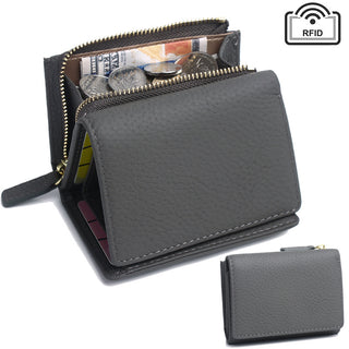 Fashion Lady Multiple Card Slots Mini Purse Phosgene