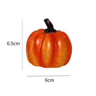 New Halloween Pumpkin Lantern Simulation Pumpkin LED Candle Lamp Resin Luminous Pumpkin - Phosgene