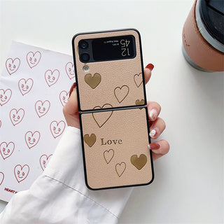 Suitable Z Flip3 Love Phone Case Ultra-thin Anti-drop - Phosgene