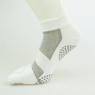 Men's Cotton Running Sports Toe Socks - Phosgene