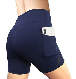 Hip Raise Yoga Women's High Waist Solid Color Tights Running Fitness Sports Pants - Phosgene