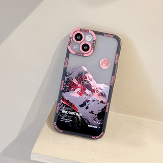 Snow Mountain Mobile Phone Silicone Case - Phosgene