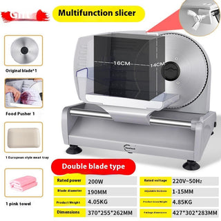 Mutton Roll Slicing Cut Machine Household Electric Slicer - Phosgene