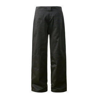 Men's All-match Solid Color Straight Cargo Pants Phosgene