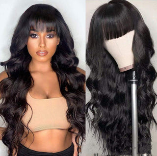 BODY WAVE Full Machine Made Non-lace Wigs - Phosgene