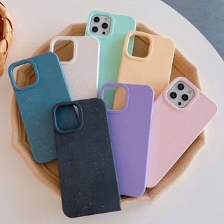 Fully Degradable Phone Case Suitable For Apple IPhone 14 Pro Max Wheat Straw Protective Case - Phosgene