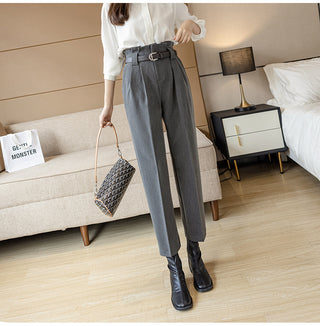 Women's Straight Leg Harlan Pants, New Autumn Outfit, Loose Fitting Suit Pants Phosgene