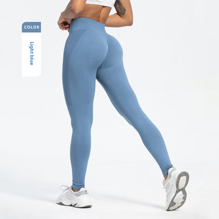 European And American Sports Seamless Hip Raise Yoga Pants Women Phosgene