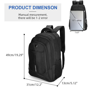 Men Women Laptop Backpack 40L Large Waterproof Rucksack Travel School Bag - Phosgene