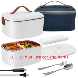 Car Mounted Household Stainless Steel Heating Lunch Box Phosgene