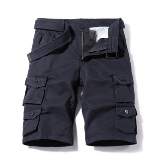 Men's Summer Simplicity Multi-pocket Casual Shorts - Phosgene