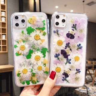 Preserved Flower Epoxy Phone Cases - Phosgene