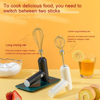 Wireless Mini Cream Blender Handheld Electric Whisk Household - Phosgene