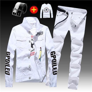 Men's Polyester Casual Suit Phosgene