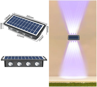 Solar Outdoor Wall Lights Waterproofing - Phosgene