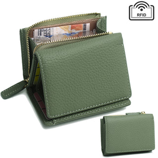 Fashion Lady Multiple Card Slots Mini Purse Phosgene