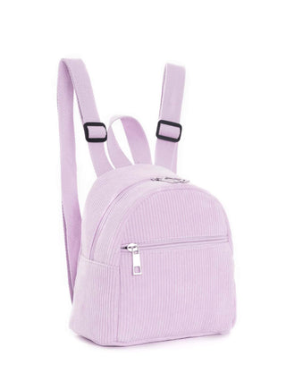 Children's Fashion Personality Corduroy Small Backpack Phosgene