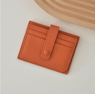 Ultra-thin Card Holder Women's South Korea Multi-card-slot Phosgene