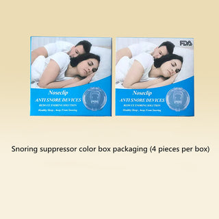 Silicone Magnetic Anti Snore Stop Snoring Nose Clip Sleep Tray Sleeping Aid Apnea Guard Night Device - Phosgene