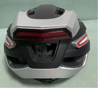 Smart Bluetooth Warning Light Riding Integrated Helmet - Phosgene