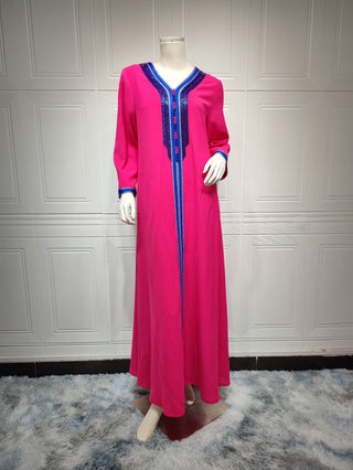 Middle East Arab Robe Dress Set Dress Delivery Belt - Phosgene